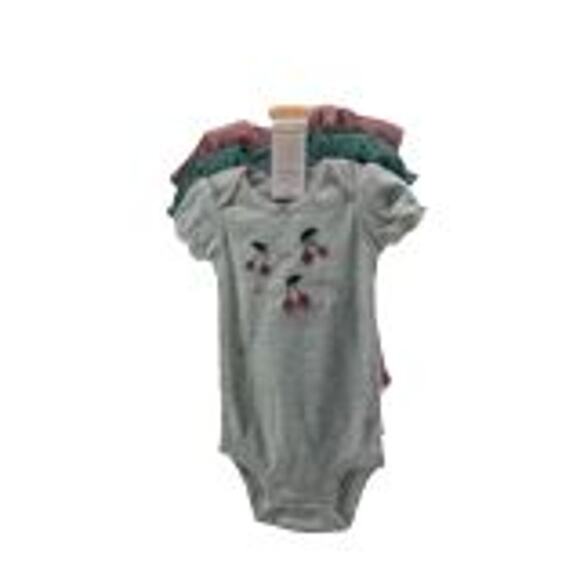 Just One You by Carter's Lot of 3 One-Pieces Baby Girl's Size 9 Months - Picture 1 of 16